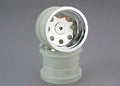 Traxxas 3673 — Traxxas 3673 2.2" Chrome Front Wheels (2)