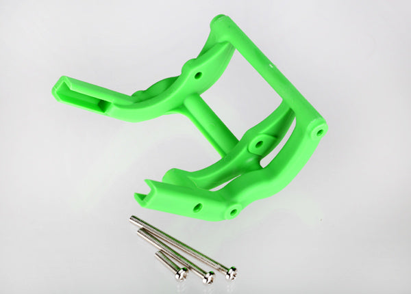 Traxxas 3677A — Traxxas 3677A Green Wheelie Bar Mount & Screws