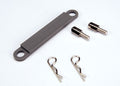 Traxxas 3727A — Traxxas 3727A Gray Battery Hold-Down Plate with Hardware