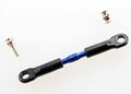 Traxxas 3737A — Traxxas 3737A 69 mm Blue Front Aluminum Camber Link