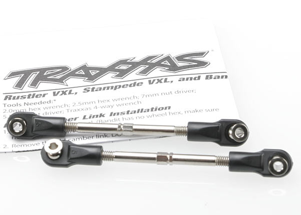 Traxxas 3745 — Traxxas 3745 59 mm Adjustable Steel Toe Links (2)
