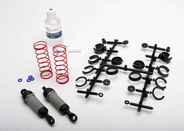 Traxxas 3760A — Traxxas 3760A Long Gray Front Ultra Shocks with Springs (2)