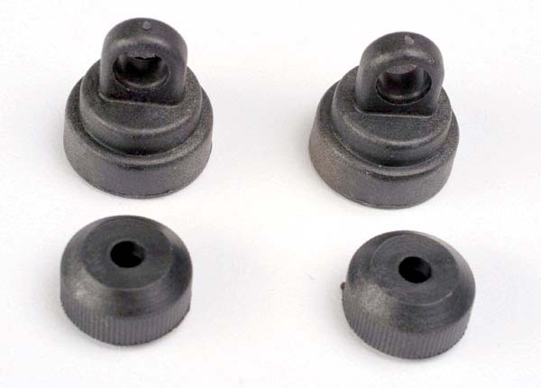 Traxxas 3767 — Traxxas 3767 Shock Caps & Bottoms (2)