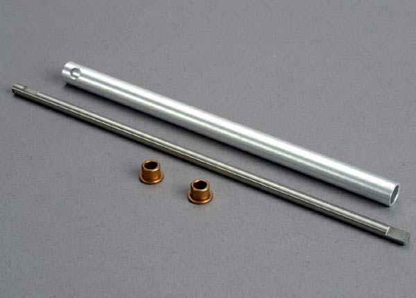 Traxxas 3829 — Traxxas 3829 Driveshaft with Stuffing Tube and Bushings