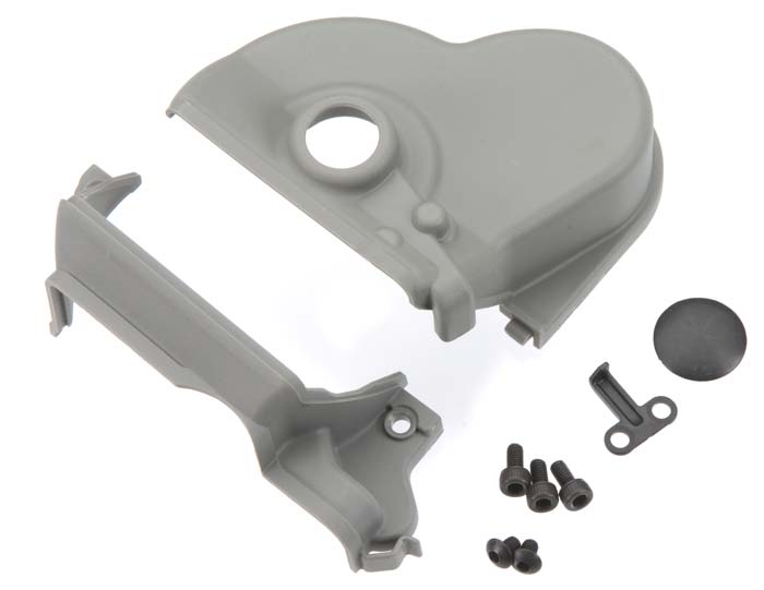 Traxxas 3977R — Traxxas 3977R Single Motor Upper and Lower Gear Cover