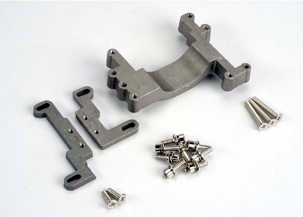 Traxxas 4160 — Traxxas 4160 2-Piece Aluminum Engine Mount with Screws