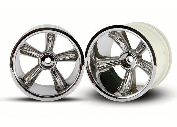 Traxxas 4172 — Traxxas 4172 Pro-Star TRX 2.2" Chrome Rear Wheels