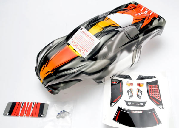 Traxxas 4411R — Traxxas 4411R Nitro Rustler ProGraphix Body