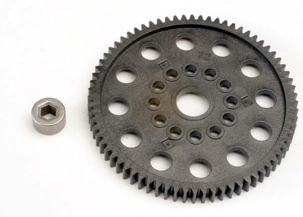 Traxxas 4472 — Traxxas 4472 72-Tooth Spur Gear (32-Pitch) with Bushing