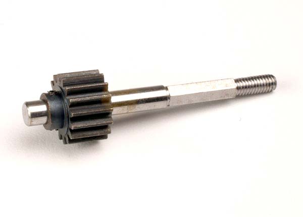 Traxxas 4493 — Traxxas 4493 16-Tooth Top Drive Gear with Shaft