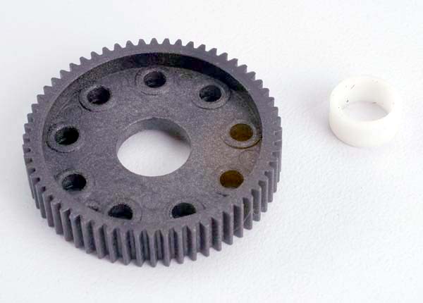 Traxxas 4660 — Traxxas 4660 60-Tooth Ball Differential Gear with Bushing