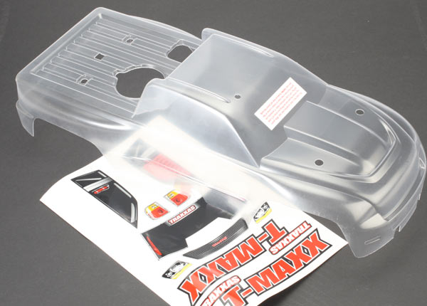 Traxxas 4921 — Traxxas 4921 T-Maxx Clear Body