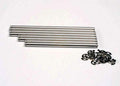 Traxxas 4939X — Traxxas 4939X Stainless Steel Suspension Pin Set with E-Clips