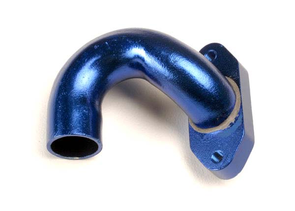 Traxxas 4940 — Traxxas 4940 Blue Aluminum Exhaust Header