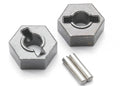 Traxxas 4954R — Traxxas 4954R 14 mm Steel Wheel Hubs with Pins (2)