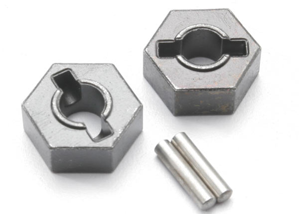 Traxxas 4954R — Traxxas 4954R 14 mm Steel Wheel Hubs with Pins (2)