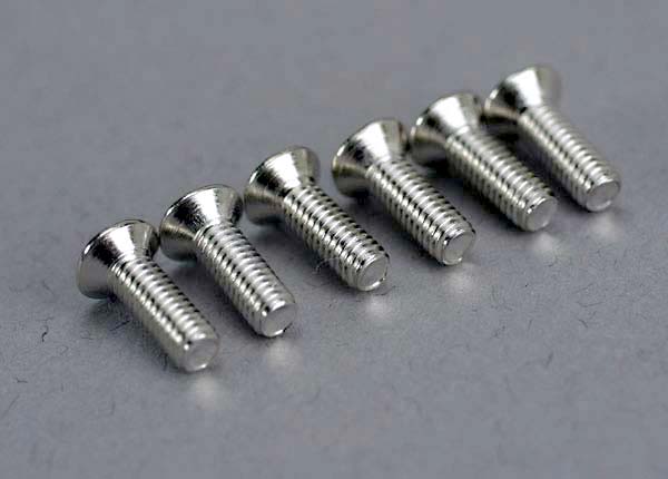 Traxxas 5169 — Traxxas 5169 Countersunk Machine Screws 2.6x8 mm (6)