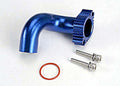 Traxxas 5287 — Traxxas 5287 Blue Aluminum Exhaust Header