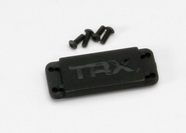 Traxxas 5326X — Traxxas 5326X Steering Servo Cover Plate with Screws