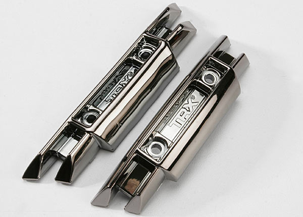 Traxxas 5335X — Traxxas 5335X Black Chrome Front and Rear Bumpers