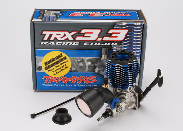 Traxxas 5407 — Traxxas 5407 TRX 3.3 Nitro Engine w/ IPS Shaft & Recoil Starter
