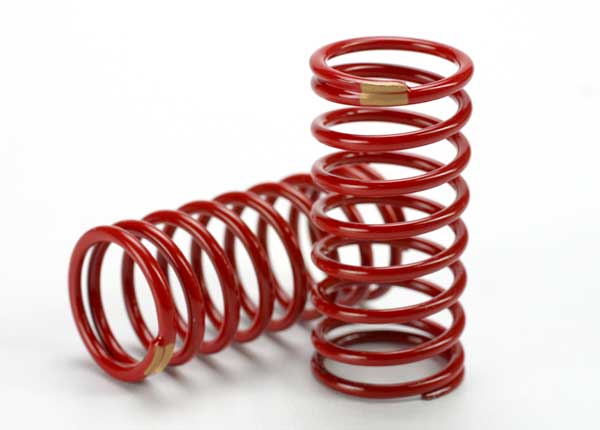 Traxxas 5435 — Traxxas 5435 1/10 GTR Springs (2.6-Rate Yellow Stripe) (2)