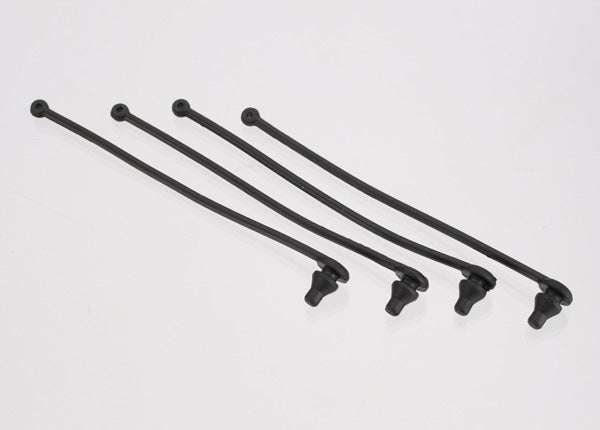 Traxxas 5750 — Traxxas 5750 Black Body Clip Retainers (4)