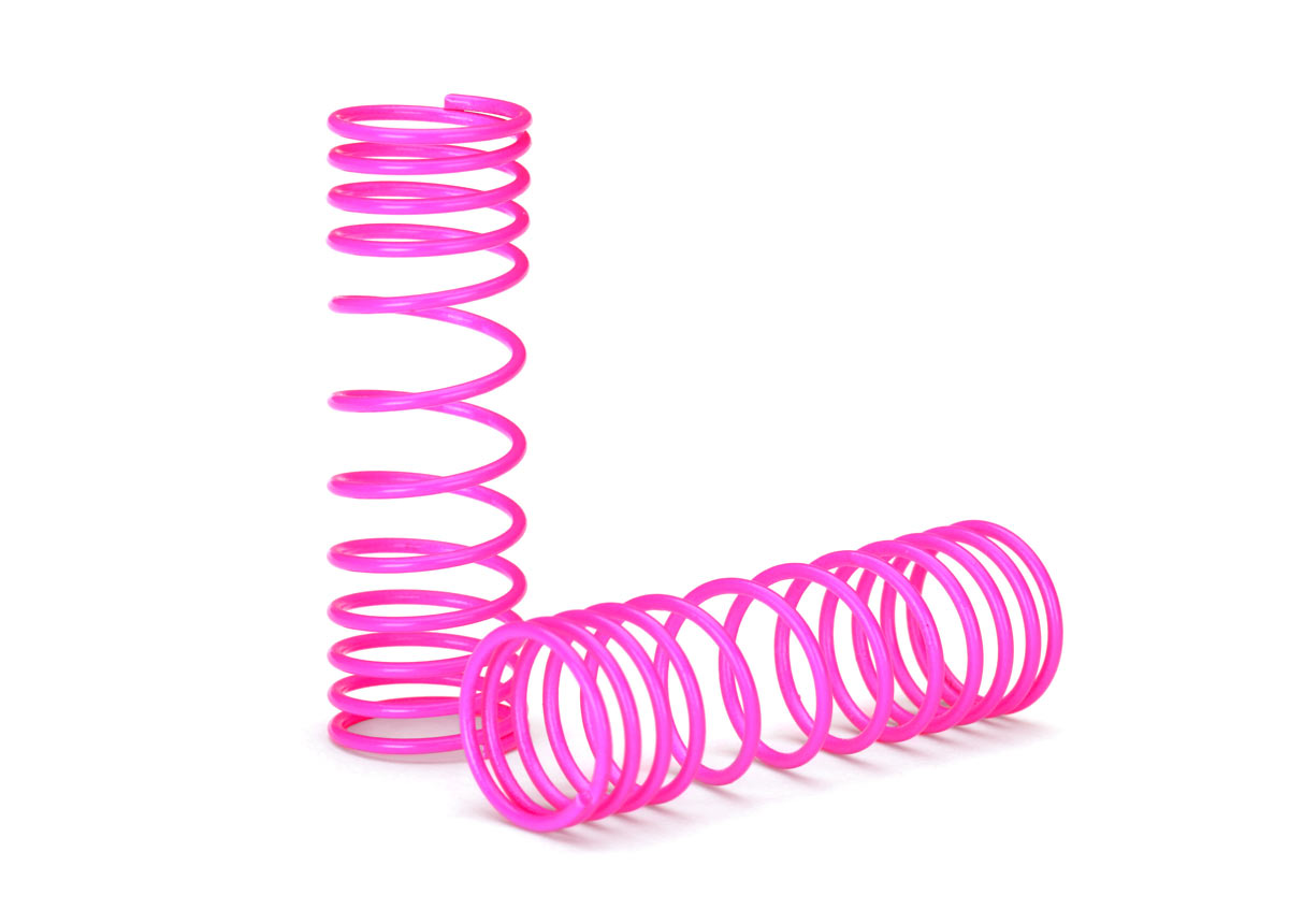 Traxxas 5857P — Traxxas 5857P Pink Long Progressive Springs (2)