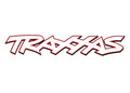 Traxxas 61662 — Traxxas 61662 Traxxas 10" Wht Vinyl Sticker