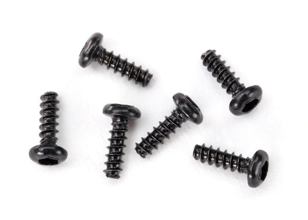 Traxxas 6644 — Traxxas 6644 Button-Head Self-Tapping Screws 1.6x5 mm (6)