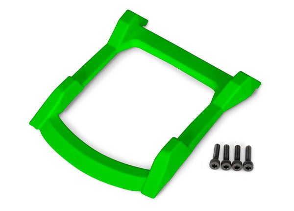 Traxxas 6728G — Traxxas 6728G Rustler 4X4 Green Roof Skid Plate with Screws