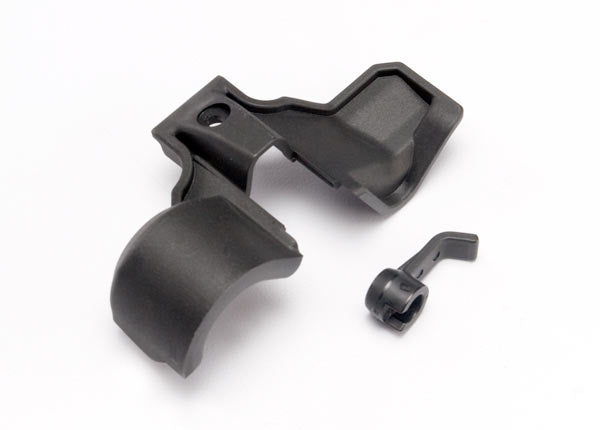Traxxas 6877 — Traxxas 6877 Gear Cover with Wide Hold-Down Clip