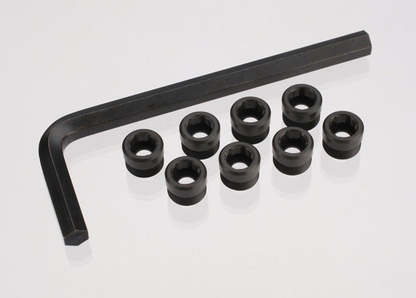Traxxas 7033X — Traxxas 7033X Aluminum Pivot Ball Caps (8)