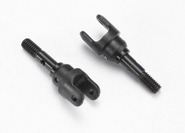 Traxxas 7054 — Traxxas 7054 Steel Stub Axles with Yokes (2)