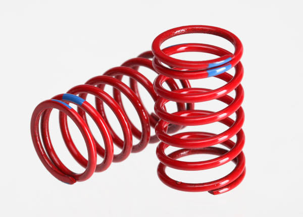 Traxxas 7245 — Traxxas 7245 1/16 GTR Springs (2.925-Rate Blue Stripe) (2)
