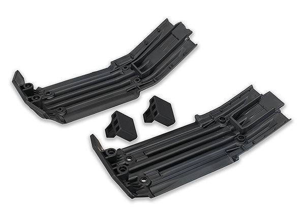 Traxxas 7744 — Traxxas 7744 X-Maxx Skid Plates with Impact Cushions (F&R)