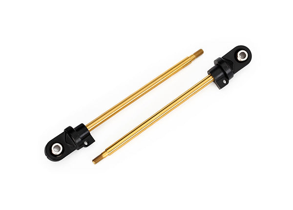 Traxxas 7763T — Traxxas 7763T 110 mm TiN-Coated Long GTX Shock Shafts (2)