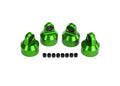 Traxxas 7764G — Traxxas 7764G Green Aluminum GTX Shock Caps (4)