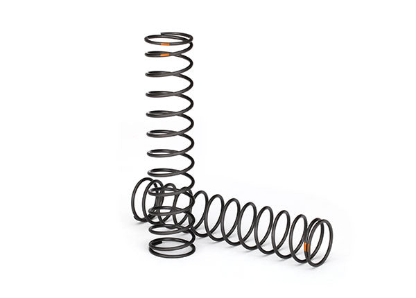 Traxxas 7854 — Traxxas 7854 Long GTX Springs (0.929-Rate Orange Stripe) (2)