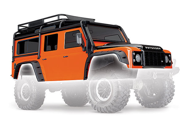 Traxxas 8011A — Traxxas 8011A TRX-4 Land Rover Defender Orange Body