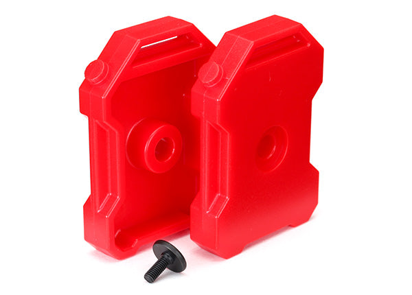 Traxxas 8022 — Traxxas 8022 Red Replica Fuel Canisters (2)