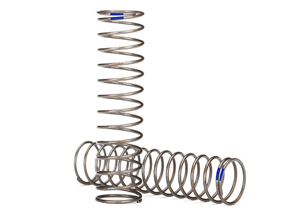 Traxxas 8045 — Traxxas 8045 GTS Shock Springs (0.61-Rate Blue Stripe) (2)