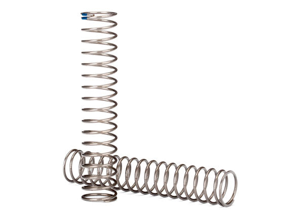 Traxxas 8157 — Traxxas 8157 GTS Long Springs (0.62-Rate Blue Stripe) (2)