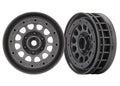 Traxxas 8173A — Traxxas 8173A 1.9" Charcoal Gray Beadlock Method Wheels (2)