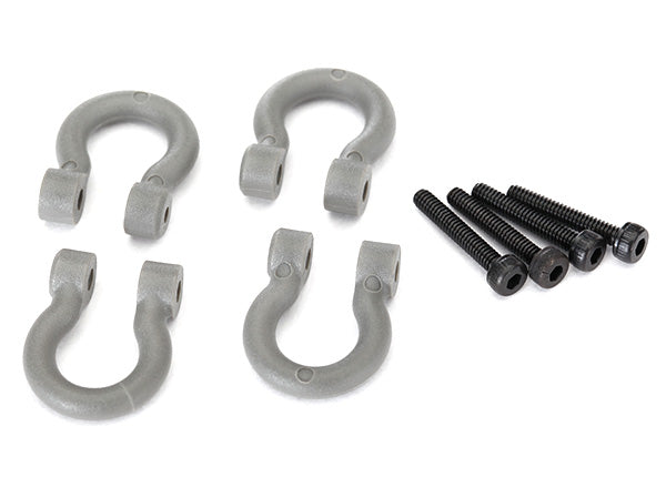 Traxxas 8234 — Traxxas 8234 TRX-4 Gray Bumper D-Rings with Screws