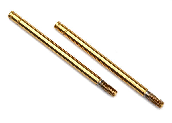 Traxxas 8263T — Traxxas 8263T TiN-Coated Steel 3x47 mm GTS Shock Shafts (2)
