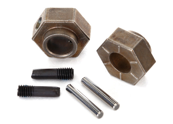 Traxxas 8269 — Traxxas 8269 Steel 12 mm Wheel Hubs (2) with Axle Pins