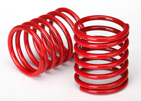 Traxxas 8362 — Traxxas 8362 Short Red Ultra Shock Springs (2) (3.7-Rate)