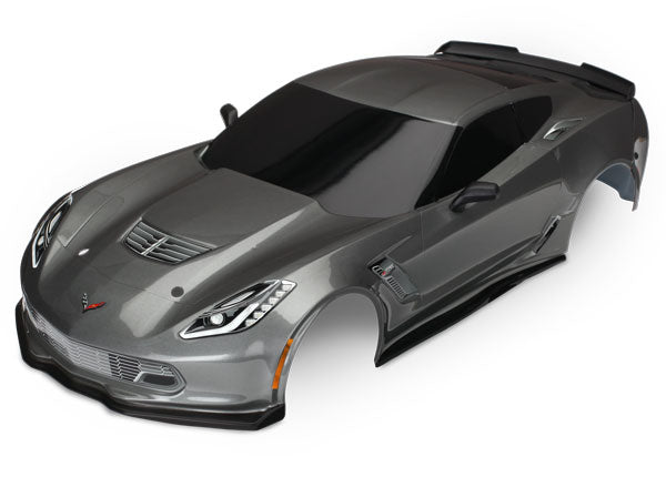 Traxxas 8386A — Traxxas 8386A 4-Tec 2.0 Chevrolet Corvette Z06 Graphite Body