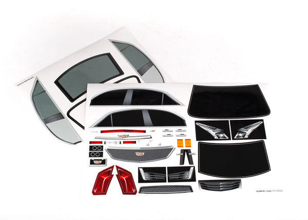 Traxxas 8393 — Traxxas 8393 4-Tec 2.0 Cadillac CTS-V Decal Sheets